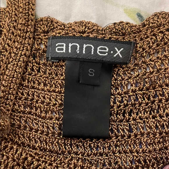 Brown Crochet Tank Top - Picture 2 of 5